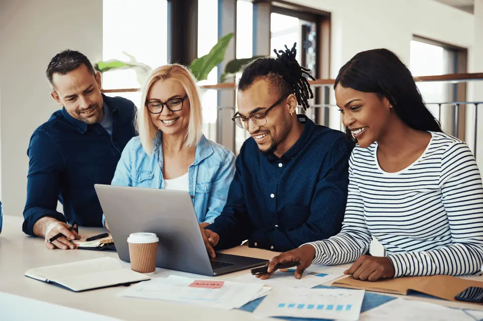 Elearning group screen